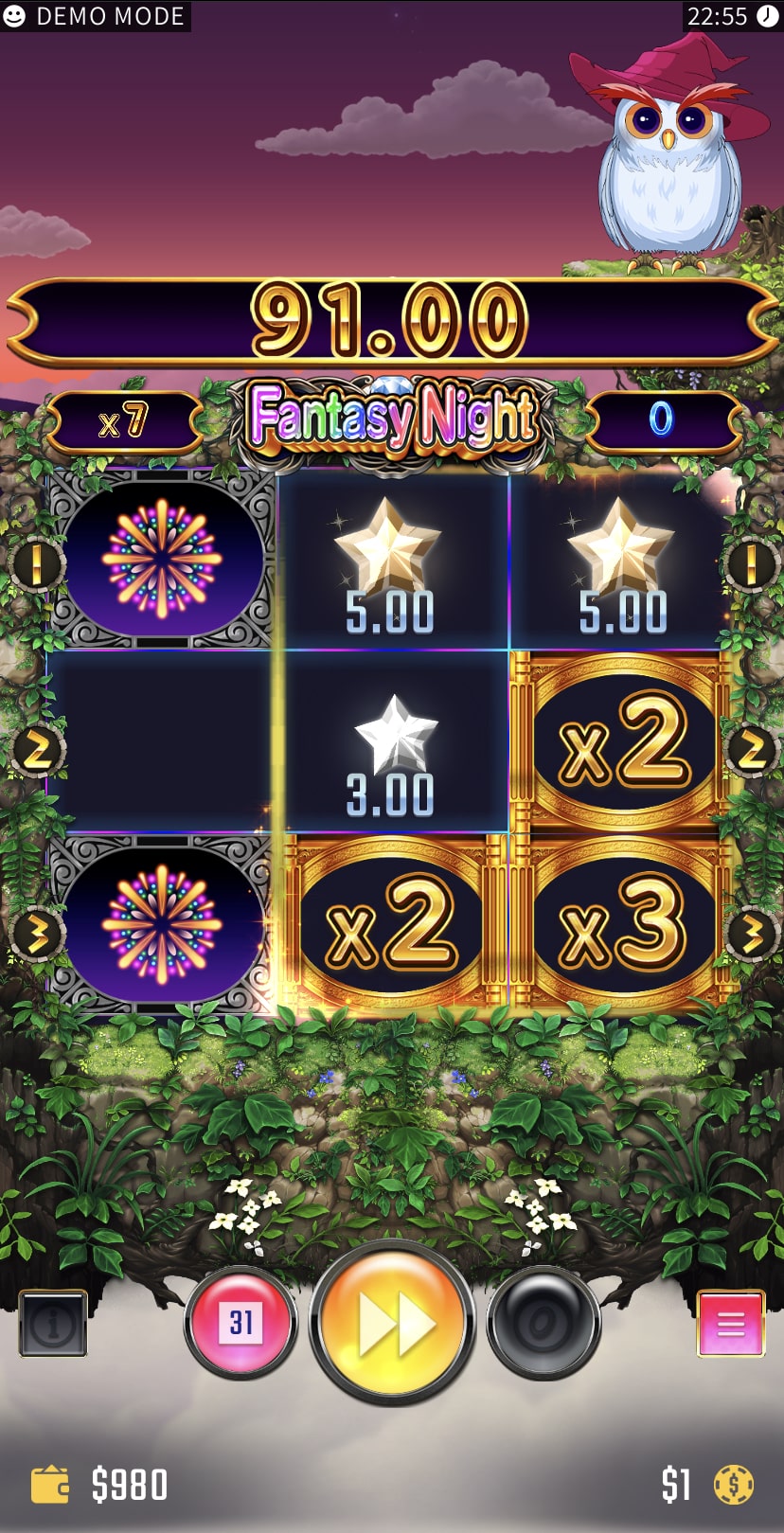 Fantasy Night slot BONUS SPINS